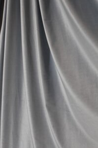 Ткань для штор бархат цвет сизый, голубой в гостиную, в спальню в Хмельницкой области от компании Салон штор Arsian Textile