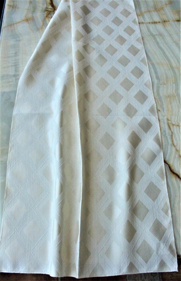 Тканина для штор візерунок ромби від компанії Салон штор Arsian Textile - фото 1