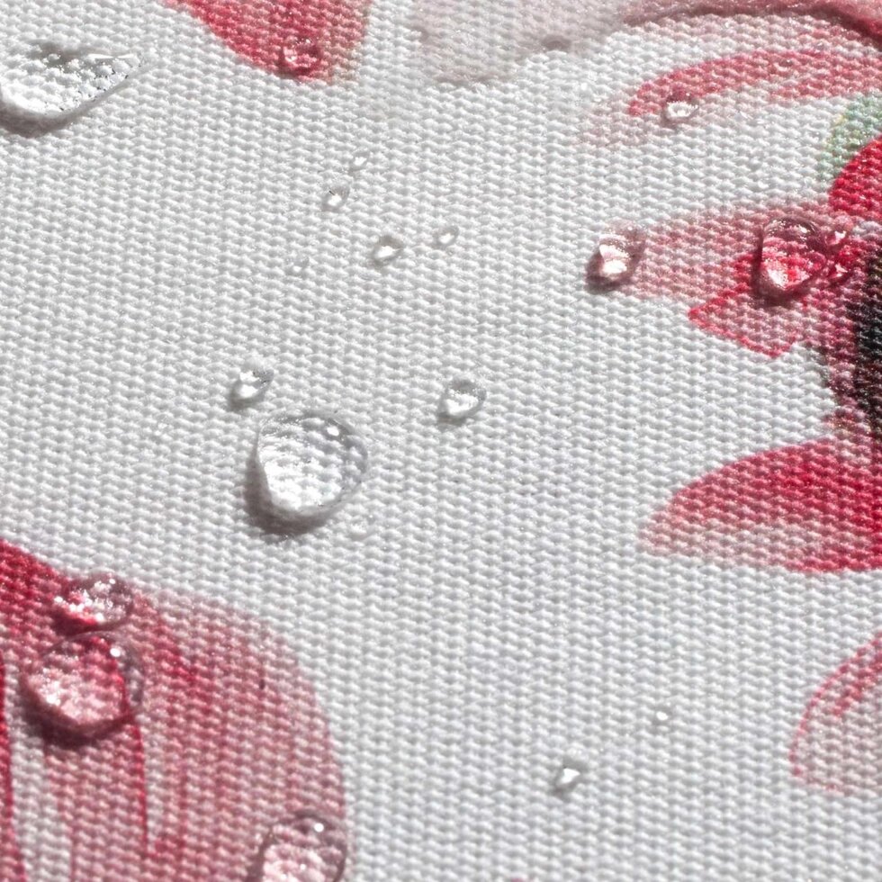 Тканина для вулиці дралон з яскравими квітами тропіки від компанії Салон штор Arsian Textile - фото 1
