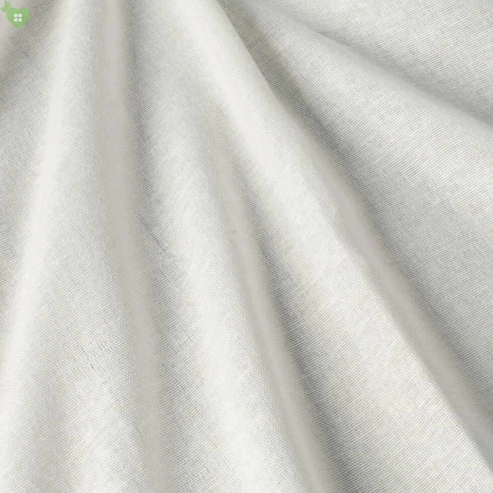 Тюль бежевий однотонний натуральний хлопок від компанії Салон штор Arsian Textile - фото 1