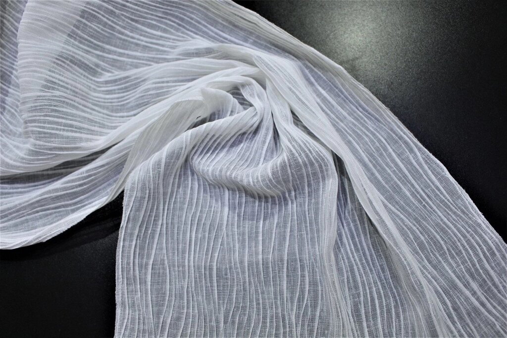 Тюль однотонний жаккард легка жатка від компанії Салон штор Arsian Textile - фото 1