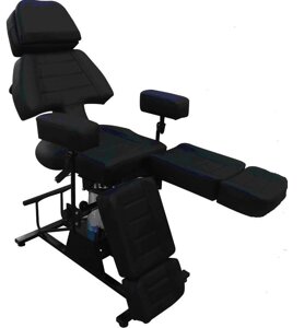 Крісло - кушетка гідравлічне для педикюру модель СН-232 чорне
