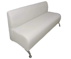 Офісний диван для очікування Затишок 120х70х85 білий