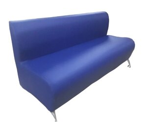 Офісний диван для очікування Затишок 120х70х85 синій