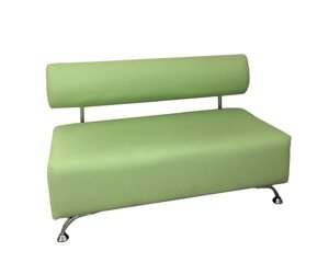 Офісний диван для очікування Класик 120х52х80 зелений