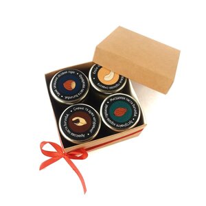 Подарунковий набор Burunduk Подарунковий набір 4 крихітки горіхові Набор
