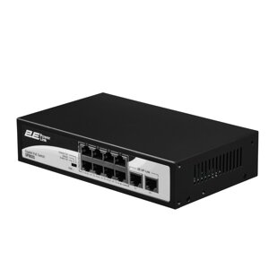 2E Комутатор PowerLink SP802G 10xGE (8xGE PoE, 2xGE Uplink, 120W), некерований