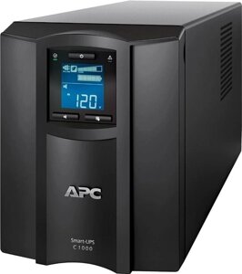 APC Джерело безперебійного живлення Smart-UPS C 1000VA/600W, LCD, USB, SmartConnect, 8xC13