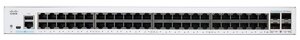 Cisco Комутатор CBS220 Smart 48-port GE, 4x1G SFP