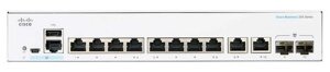 Cisco Комутатор CBS250 Smart 8-port GE, Ext PS, 2x1G Combo