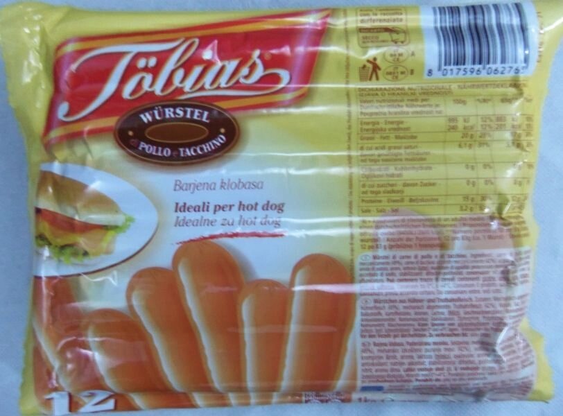 Сосиски Föbias 1кг - Ital-Product