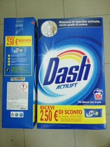 Порошок для прання Dash Actilift 6.890кг./106 прань/