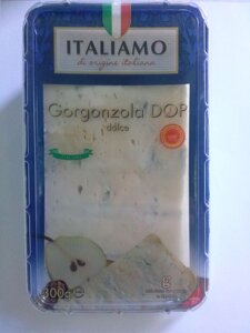 Сир Gorgonzola DOP dolce / Italiamo / 300г.