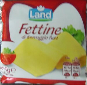 Тостерний сир Fettine / Land / 400г