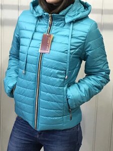 Куртка жіноча демісезонна, модель Д2 колір бірюза