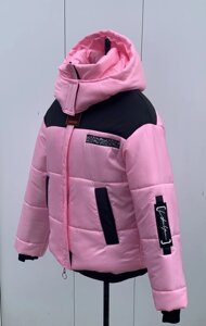Куртка жіноча зимова модель 29 рожевий