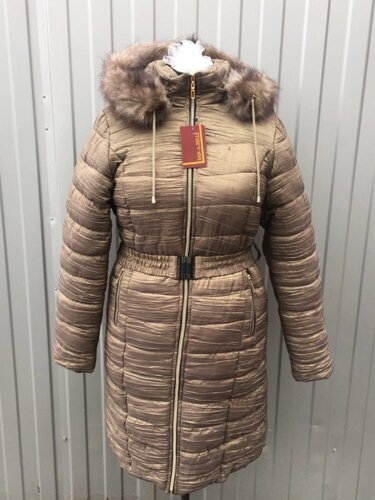 Жіноче зимове пальто, модель ПМ тафта
