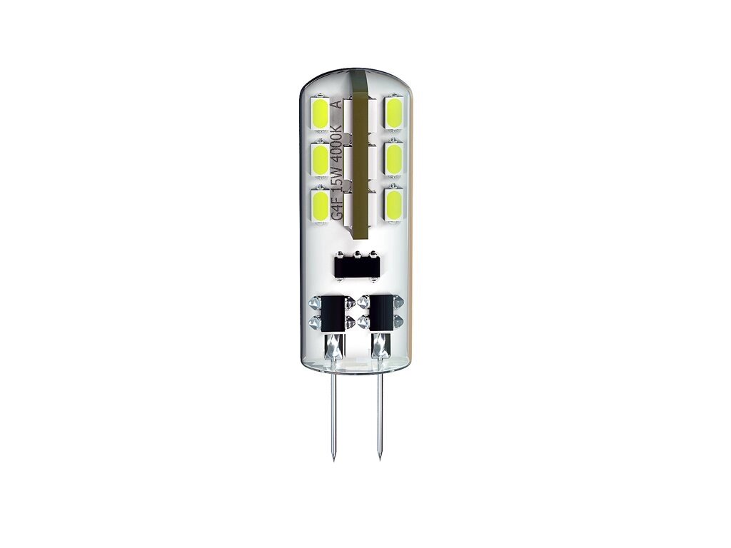 Лампа світлодіодна DELUX G4E 1,5 Вт 3000K 12В G4 теплий білий - вартість
