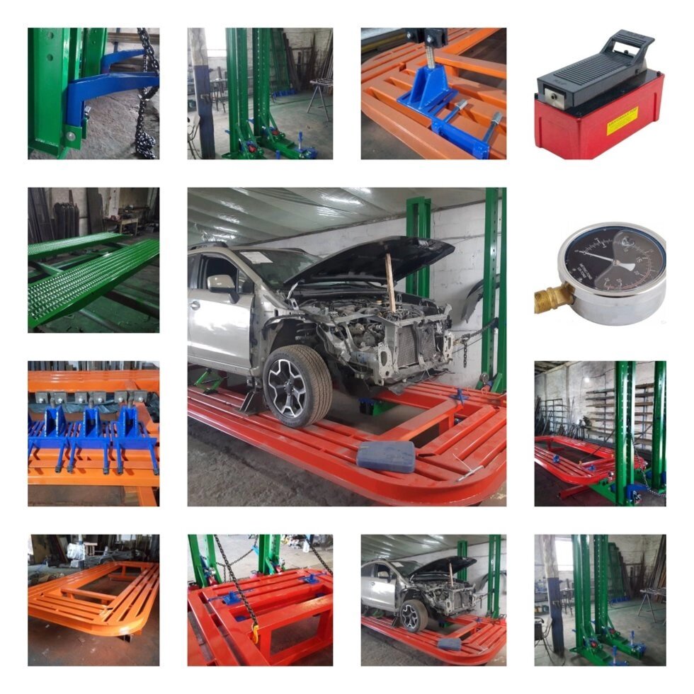 Стапель рихтувальний з поворотними баштами від компанії ТОВ "Інструмент" - фото 1