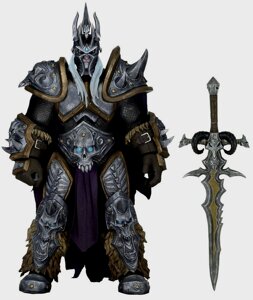 Фігурка Neca Артас Менетіл ( Король-лич ) Герої бурі ( Всесвіт Варкрафт ) 16см - World of Warcraft