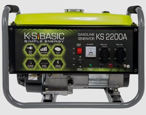 Генератор бензиновий 2200 W Konner&Sohnen BASIC KS 2200A