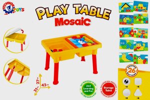 Ігровий столик з мозаїкою Технок 8140