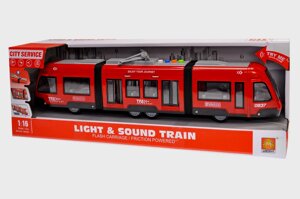 Іграшковий трамвай WY930AB, світло, звук