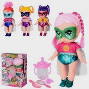Лялька 3666-97-98-99-101-1 дівчинка-супергерой