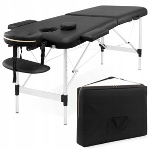 Масажний стіл складний 4FIZJO Massage Table+ Alu W60 Black (P-5907739318381)
