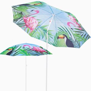 Пляжна парасоля Springos 180 см з регульованою вісотою та нахілом BU0021