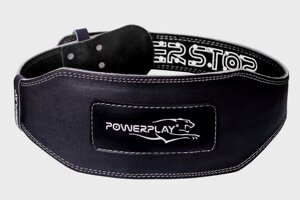 Пояс для важкої атлетики PowerPlay 5053 чорний L