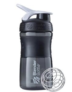 Шейкер спортивний (пляшка) BlenderBottle SportMixer Flip 20oz/590ml Black/White Купи вже сьогодні!