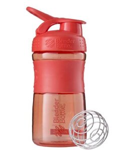 Шейкер спортивний (пляшка) BlenderBottle SportMixer Flip 20oz/590ml Coral Купи вже сьогодні!