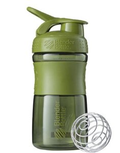 Шейкер спортивний (пляшка) BlenderBottle SportMixer Flip 20oz/590ml Moss Green Купи вже сьогодні!