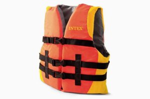 Рятувальний жилет дитячий Intex 69680, 22 - 40 кг, помаранчевий