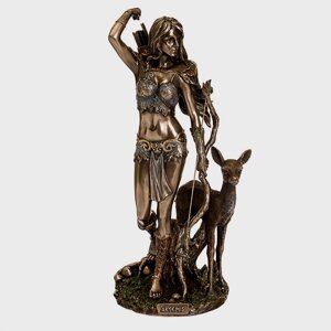Статуетка колекційна Veronese Богиня полювання Артеміда 24,5 х9 см 77355