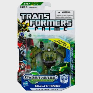 Трансформер автобот Hasbro Балкхед "Трансформери Прайм"Bulkhead, Transformers Prime, Cyberverse, Commander