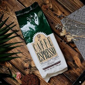 Турецька кава в зернах Mehmet Efendi Espresso 1 кг, арабіка 100%Бразилія, оригінал