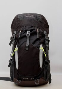 Туристичний дорожній рюкзак Lead Hake з металевим каркасом + дощовик