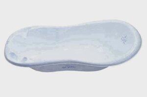 Ванночка "LUX Зайчики зі зливом" 102 см (білий) KR-005-103 TEGA
