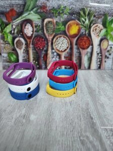 Ремінець, браслет для  Mi Band 5 и   Mi Band 6 Червоний