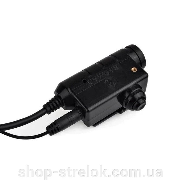 Адаптер гарнітури Earmor M52 з подвійною кнопкою Push-To-Talk для Motorola DP4400/DP4600/DP4800 (M52-PTT-44-V2) від компанії Магазин «СТРІЛОК» - фото 1