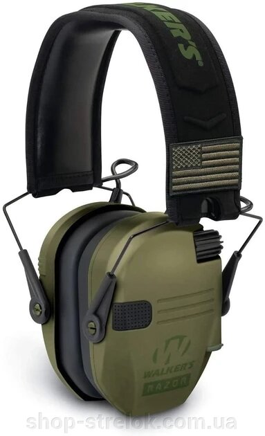 Активні навушники для стрільби WALKERS Razor від компанії Магазин «СТРІЛОК» - фото 1