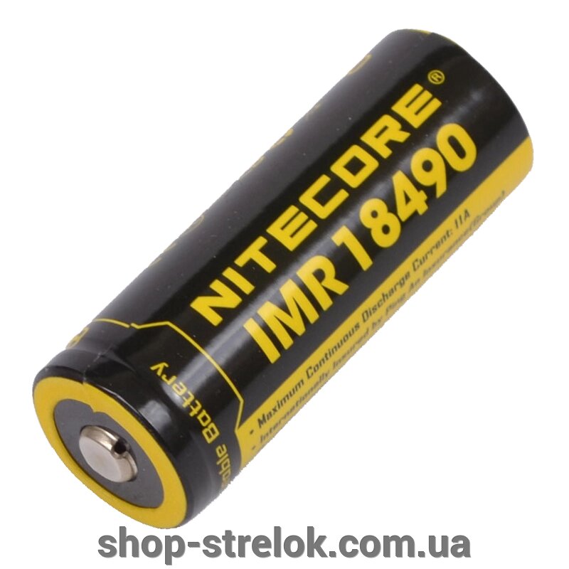 Акумулятор IMR18490 (1100mAh) Nitecore NL18490 від компанії Магазин «СТРІЛОК» - фото 1