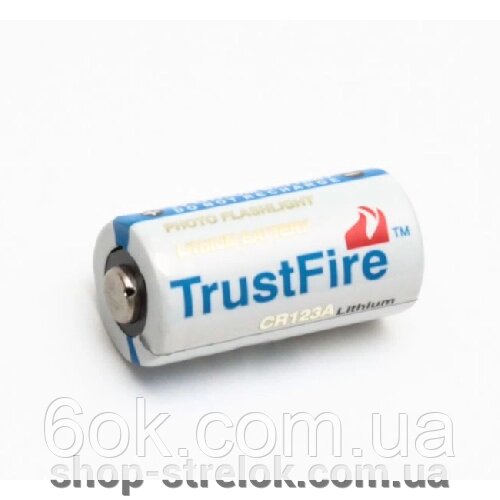 Батарея живлення CR123 Trustfire від компанії Магазин «СТРІЛОК» - фото 1