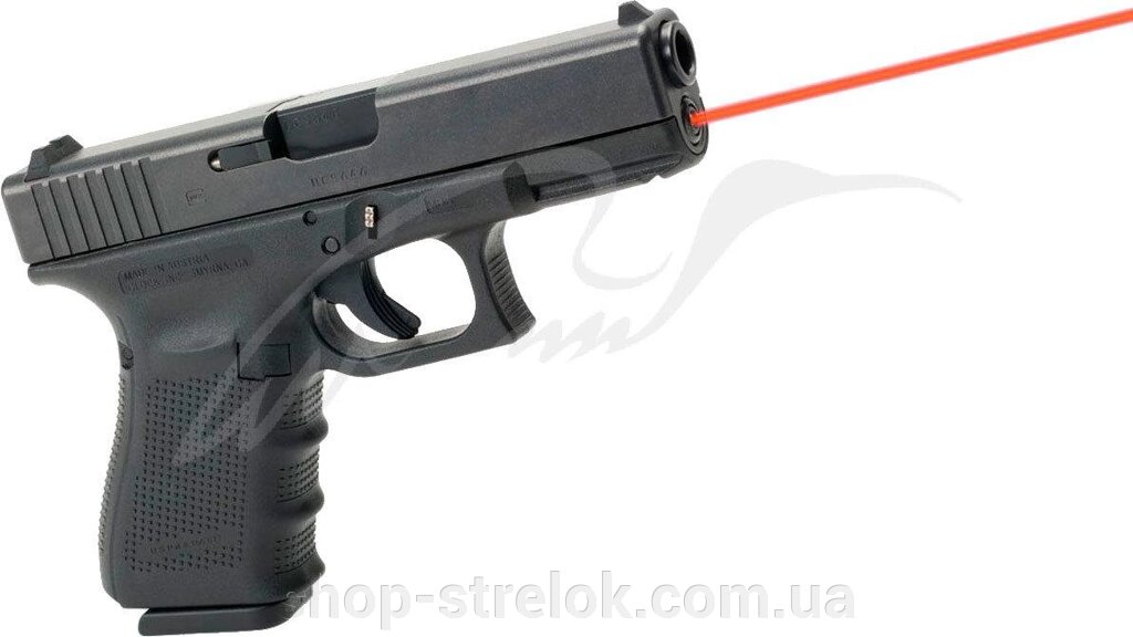 Целеуказатель LaserMax для Glock23 GEN4 червоний від компанії Магазин «СТРІЛОК» - фото 1