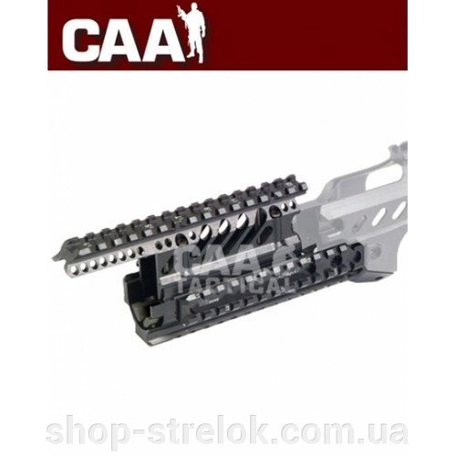 Цівка CAA для АКМ/АК74, 4 планки Пикатинни, алюміній від компанії Магазин «СТРІЛОК» - фото 1