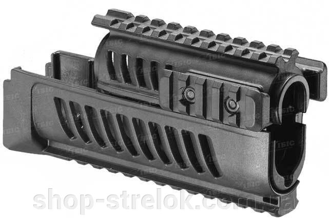 Цівка FAB Defense AK-47 полімерне для АК47/74. Колір - чорний від компанії Магазин «СТРІЛОК» - фото 1