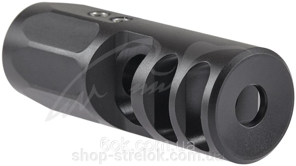 Дульне гальмо-компенсатор Lancer Nitrous Black 308 (7,62х51) 5/8"-24. Резьба 5/8’-24 від компанії Магазин «СТРІЛОК» - фото 1
