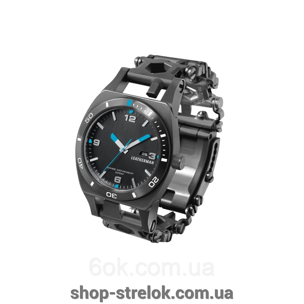 Годинник-браслет Leatherman Tread Tempo (black) від компанії Магазин «СТРІЛОК» - фото 1